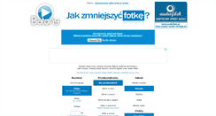 Desktop Screenshot of jak-zmniejszyc-fotke.pl